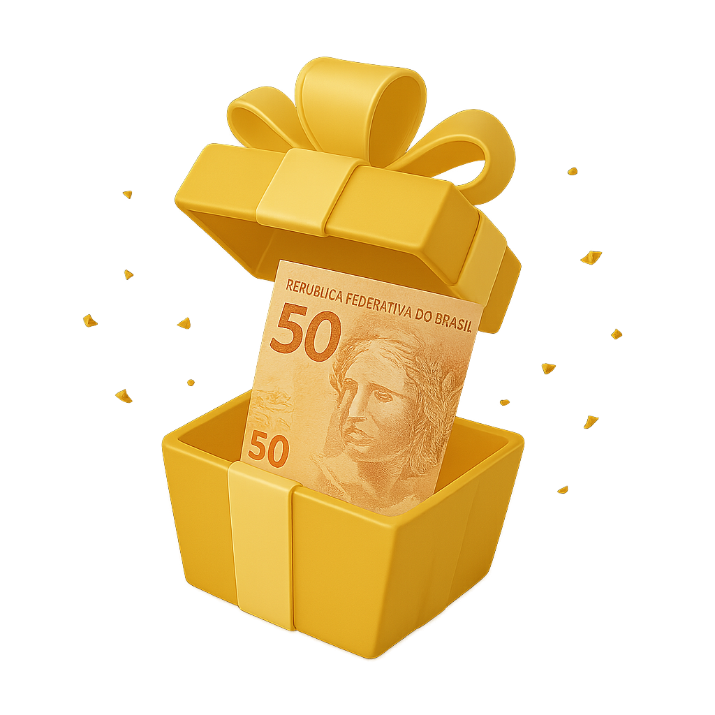 R$50,00 NO PIX